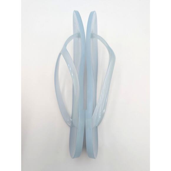 Jeffrey Campbell Beach Day Jelly Flip Flop Sandals Women's Blue Size US8 EU39 - Picture 7 of 10